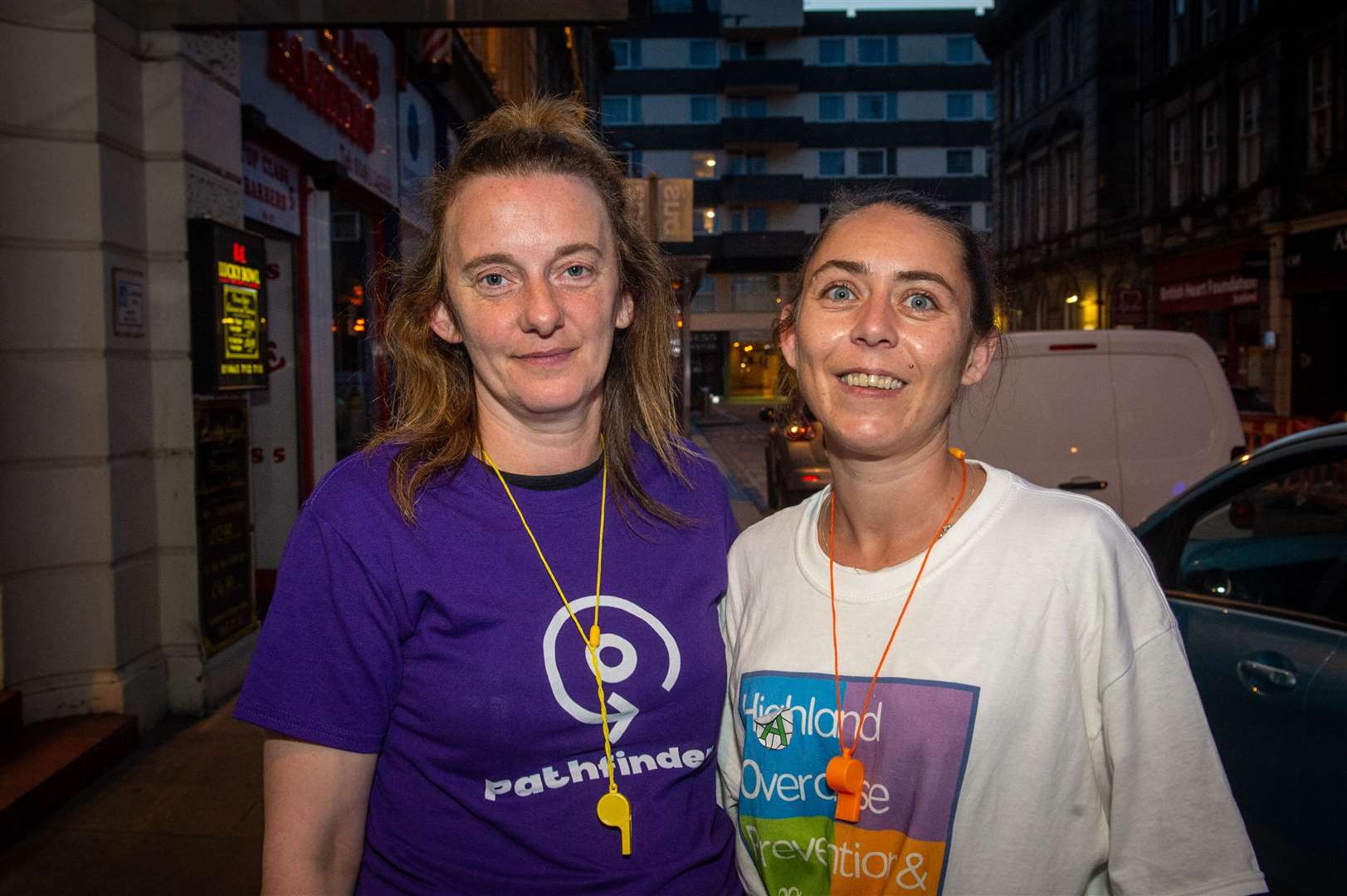 Suzanne Christian and Angie Halliday. Picture: Callum Mackay.