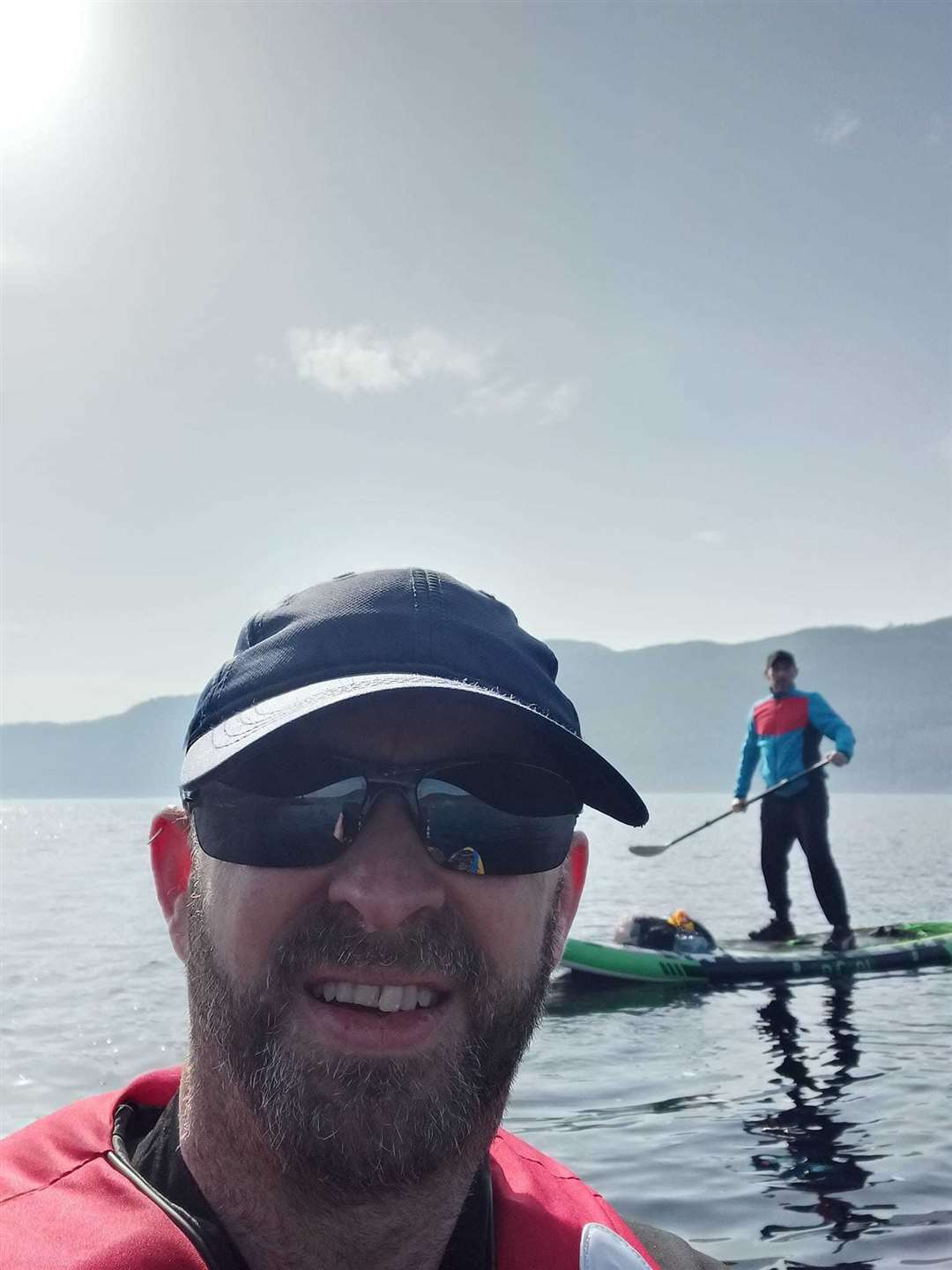 Paddle boarders Richie Cameron and Stephen Noble insist their were responsible for first 'Nessie sighting' of 2022