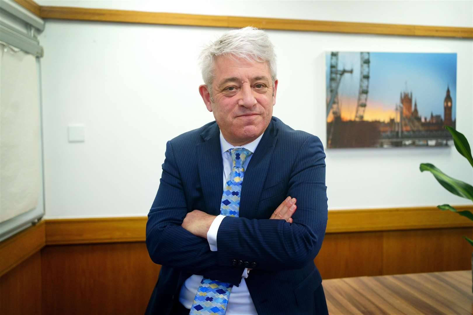 John Bercow stepped down as speaker in 2019 after a decade (Victoria Jones/PA)