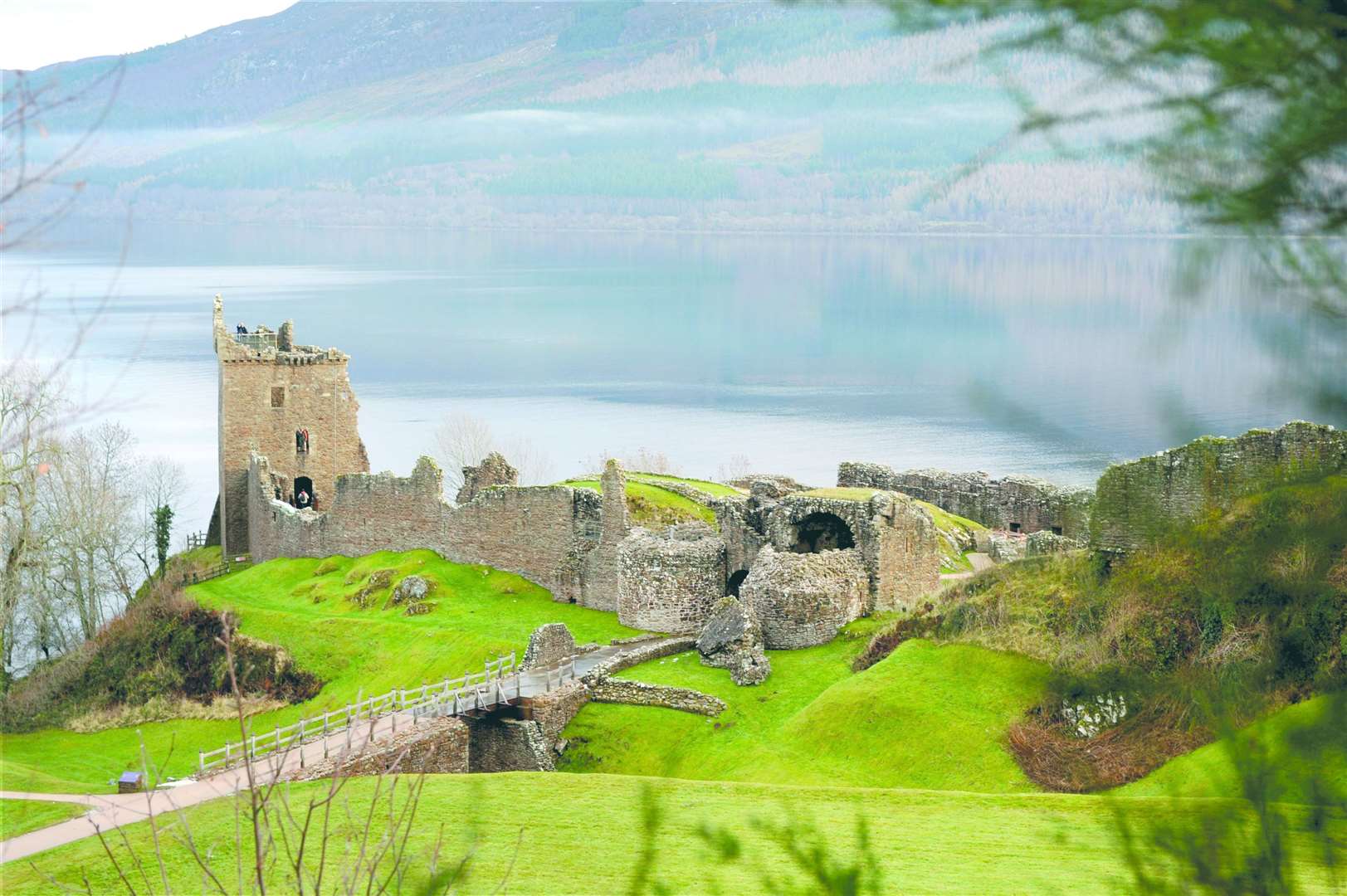 Urquhart Castle featured in a list among the 15 most instagrammable castles in the UK. Picture: Gary Anthony.