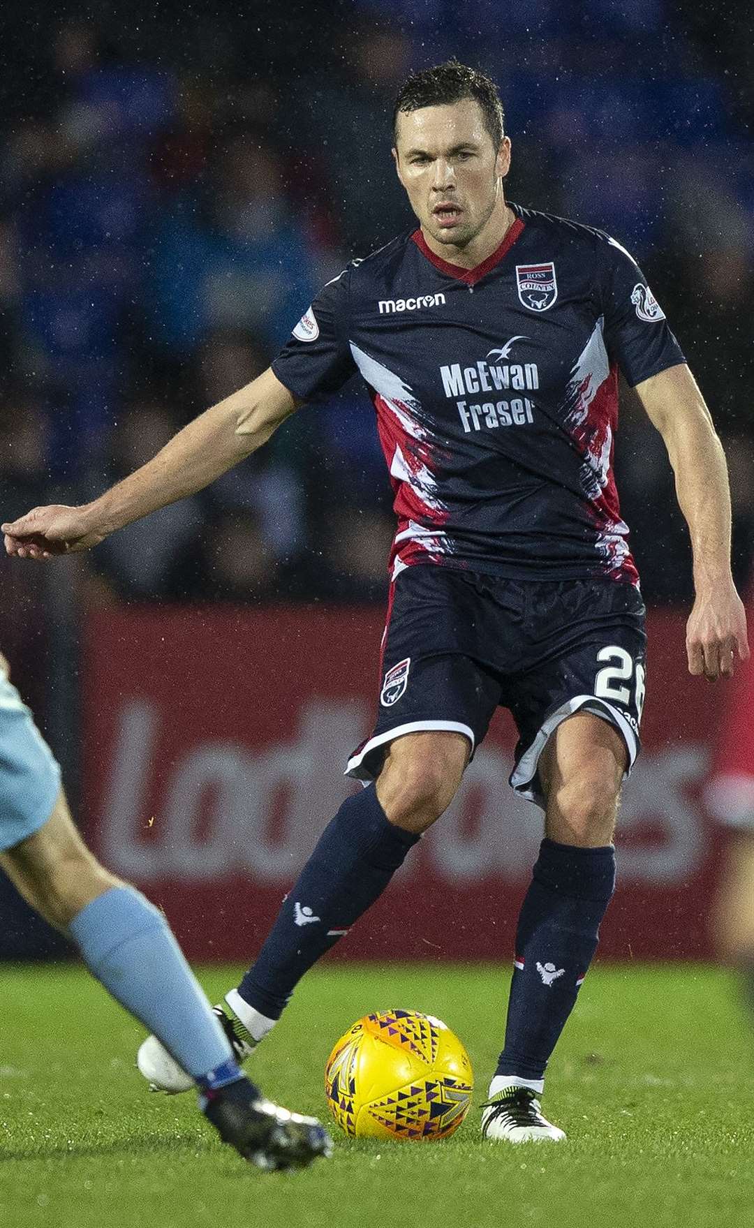 Ross County’s Don Cowie.