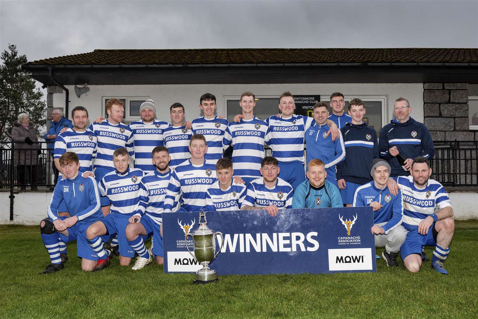 Newtonmore won the North Division One title. Picture: Neil Paterson