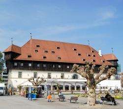 The Steinberger Inselhotel started life as a 1235 monastery