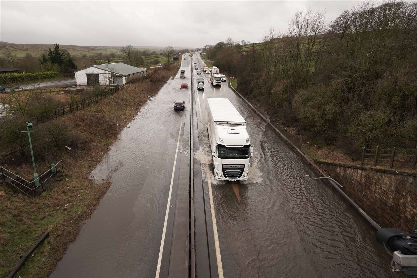 Plans to dual a section of the A66 will also benefit from the funding (Owen Humphreys/PA)
