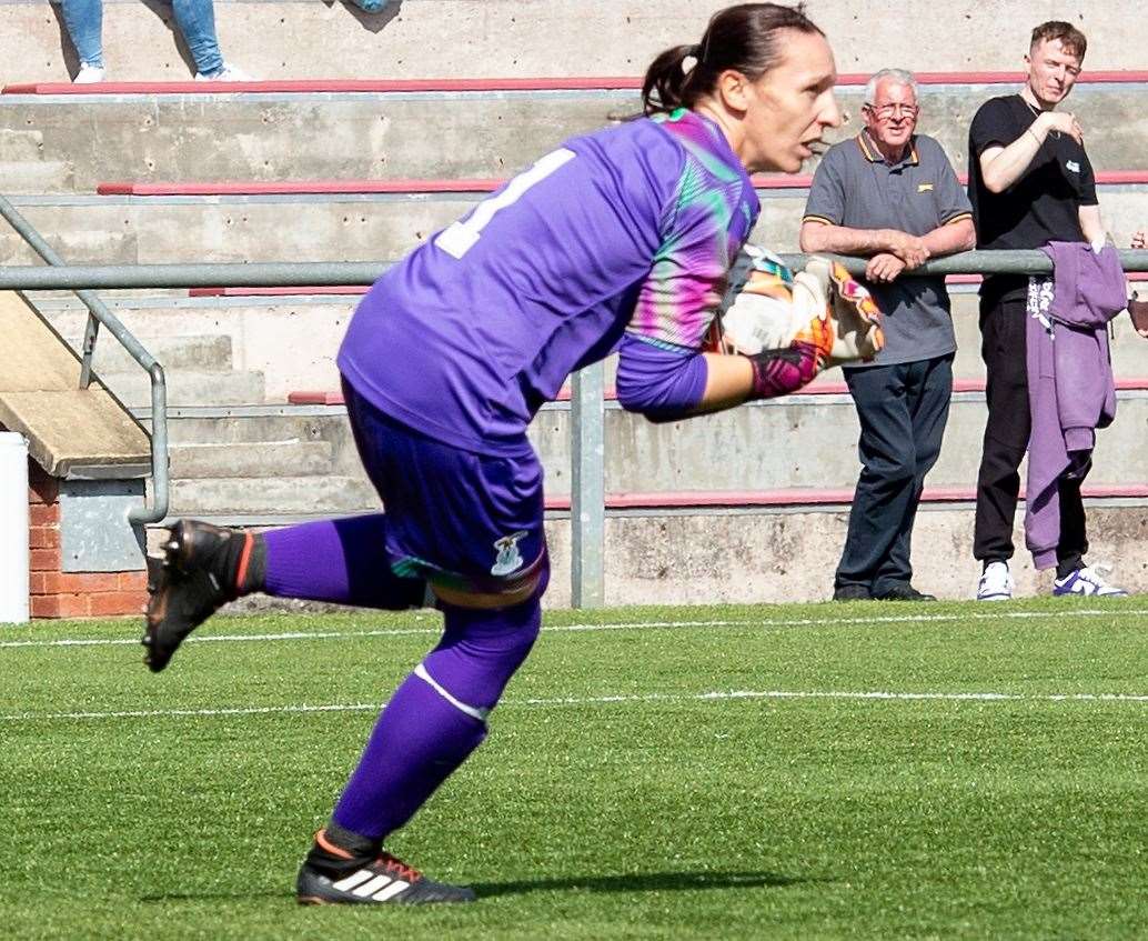 Returning to football after a few years out with Caley Thistle has reignited Jen Horrocks' passion for football. Picture: Ger Harley/Sportpix
