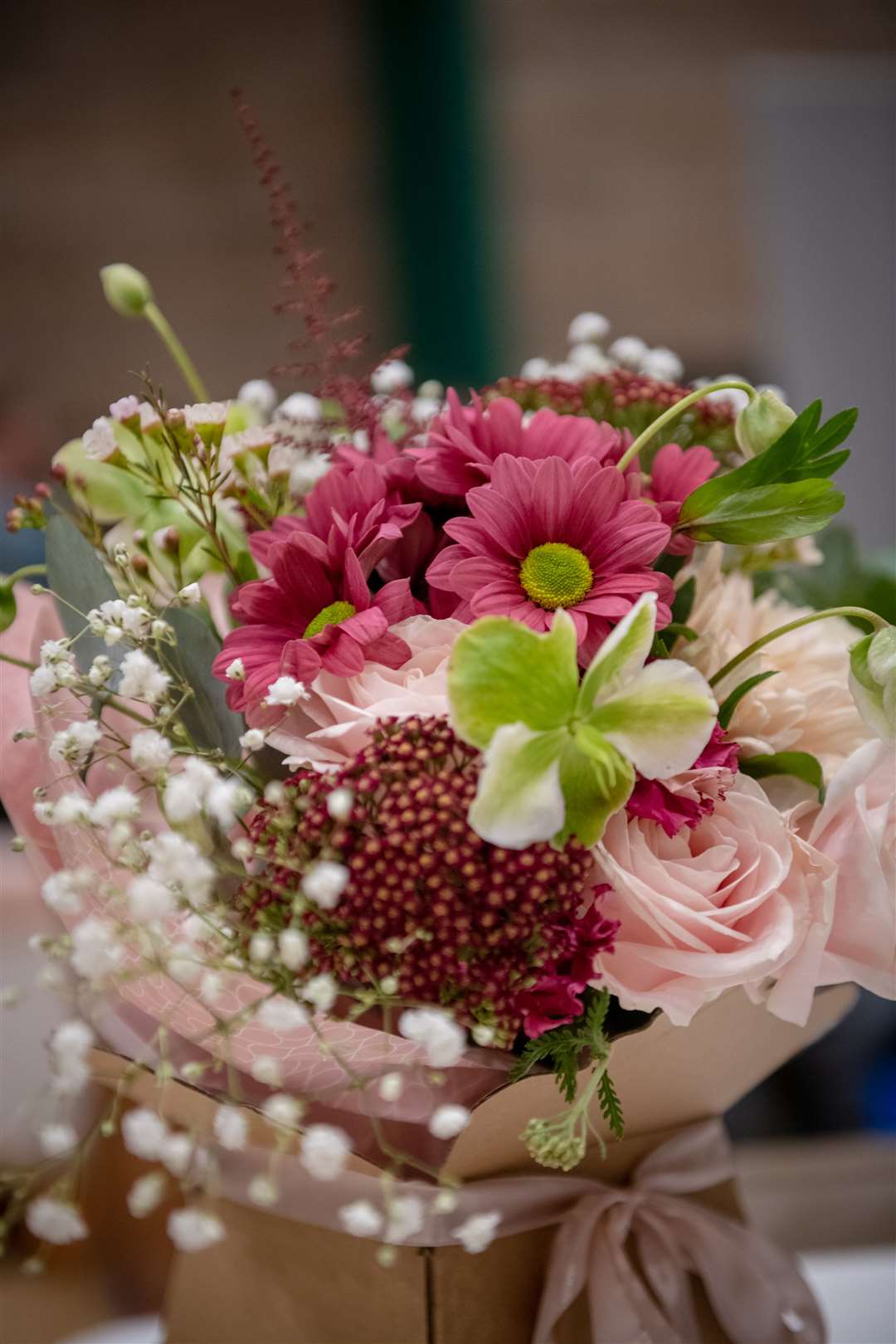 No wedding is complete without beautiful blooms. Picture: Callum Mackay