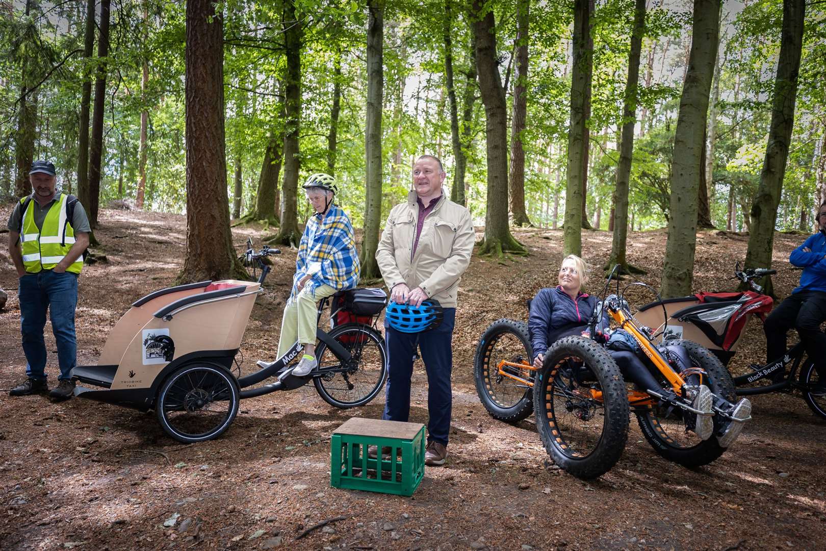 Culduthel Woods Group in Inverness, a local charity, hosted their first woodland gathering as part of the Highland Climate Festival, to mark its ownership success.