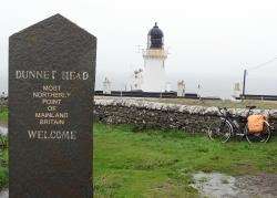 Dunnet Head lighthouse - the most northerly point in mainland Britain.