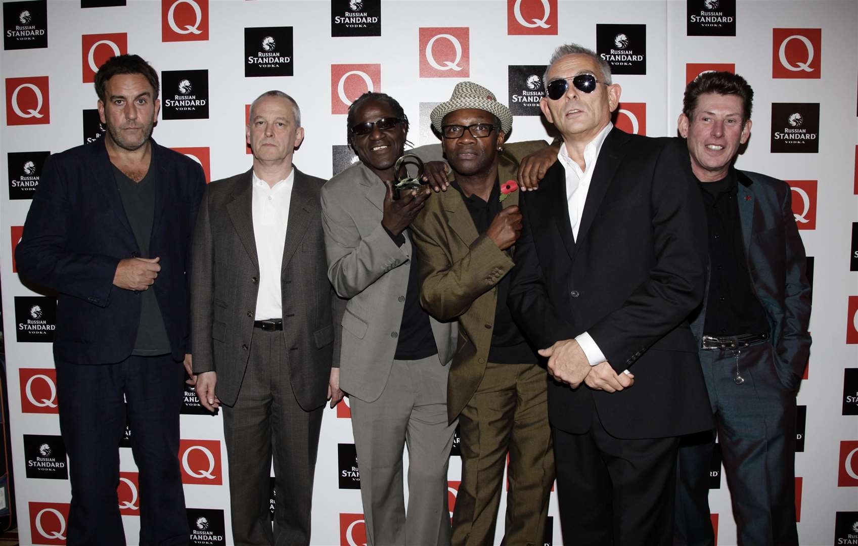 The Specials, (left to right) Terry Hall, Horace Panter, Neville Staple, Lynval Golding, John Bradbury and Roddy Byers (Yui Mok/PA)