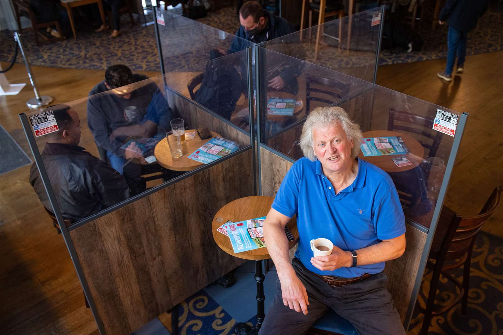 Founder and chairman of JD Wetherspoon, Tim Martin (Dominic Lipinski/PA)