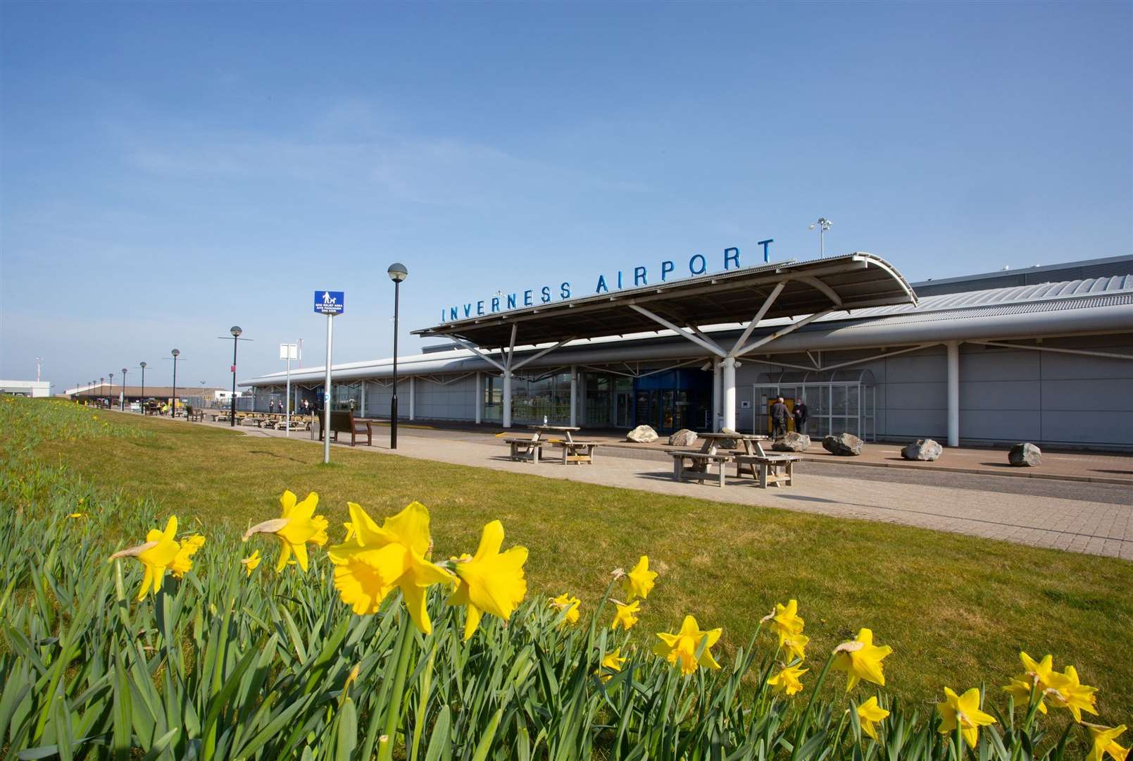 Inverness Airport has won four major awards including Best in Europe for its size. Picture: Alison Gilbert.