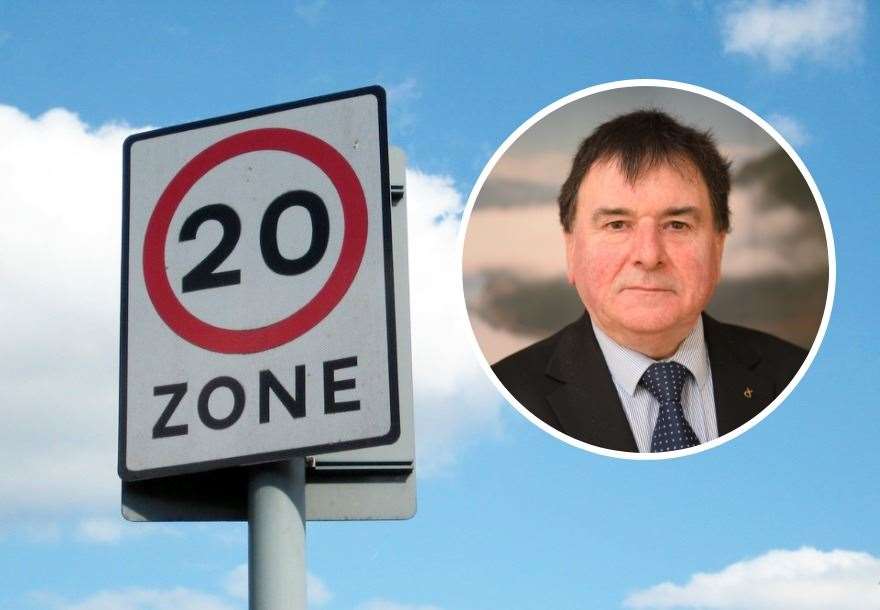 Councillor Ken Gowans: delight at Transport Scotland backing for speed reduction in our communities