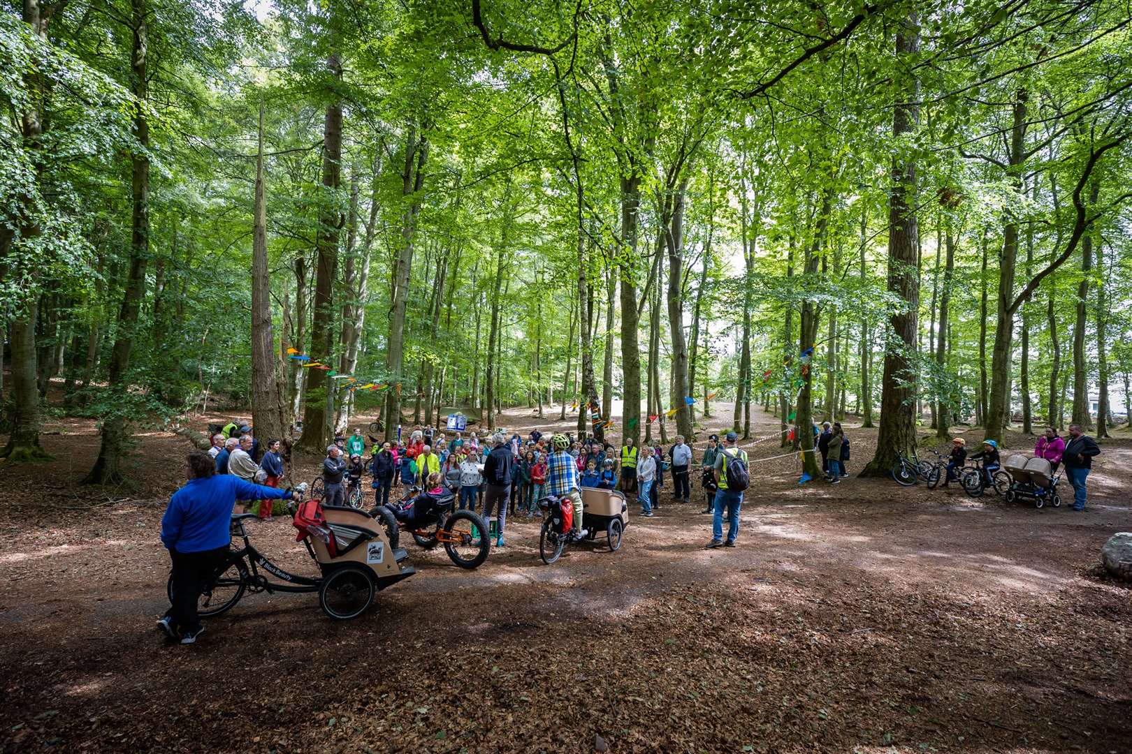 Culduthel Woods Group in Inverness, a local charity, hosted their first woodland gathering as part of the Highland Climate Festival, to mark its ownership success.