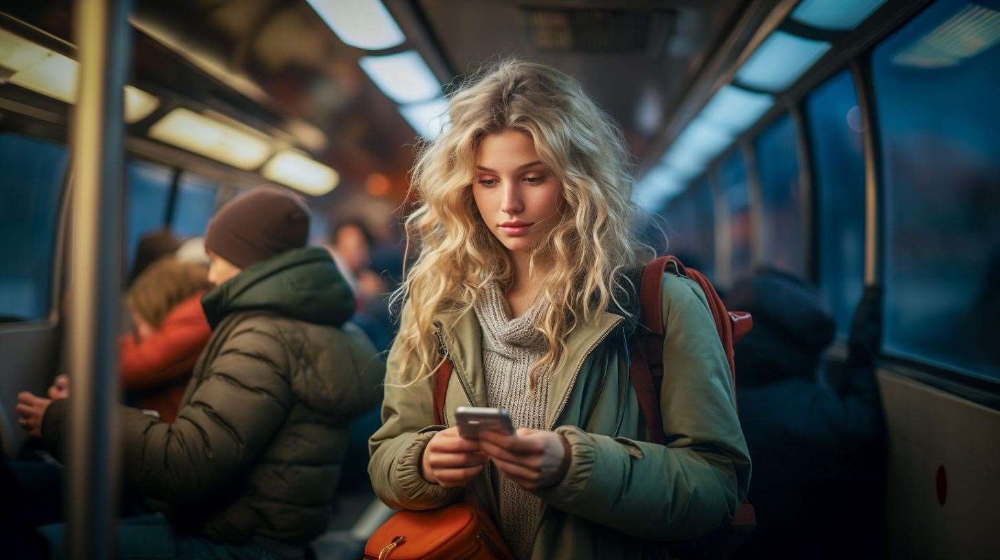 A city councillor believes CCTV on council buses would help female passengers feel safer. Picture: Callum Mackay (generated by AI)