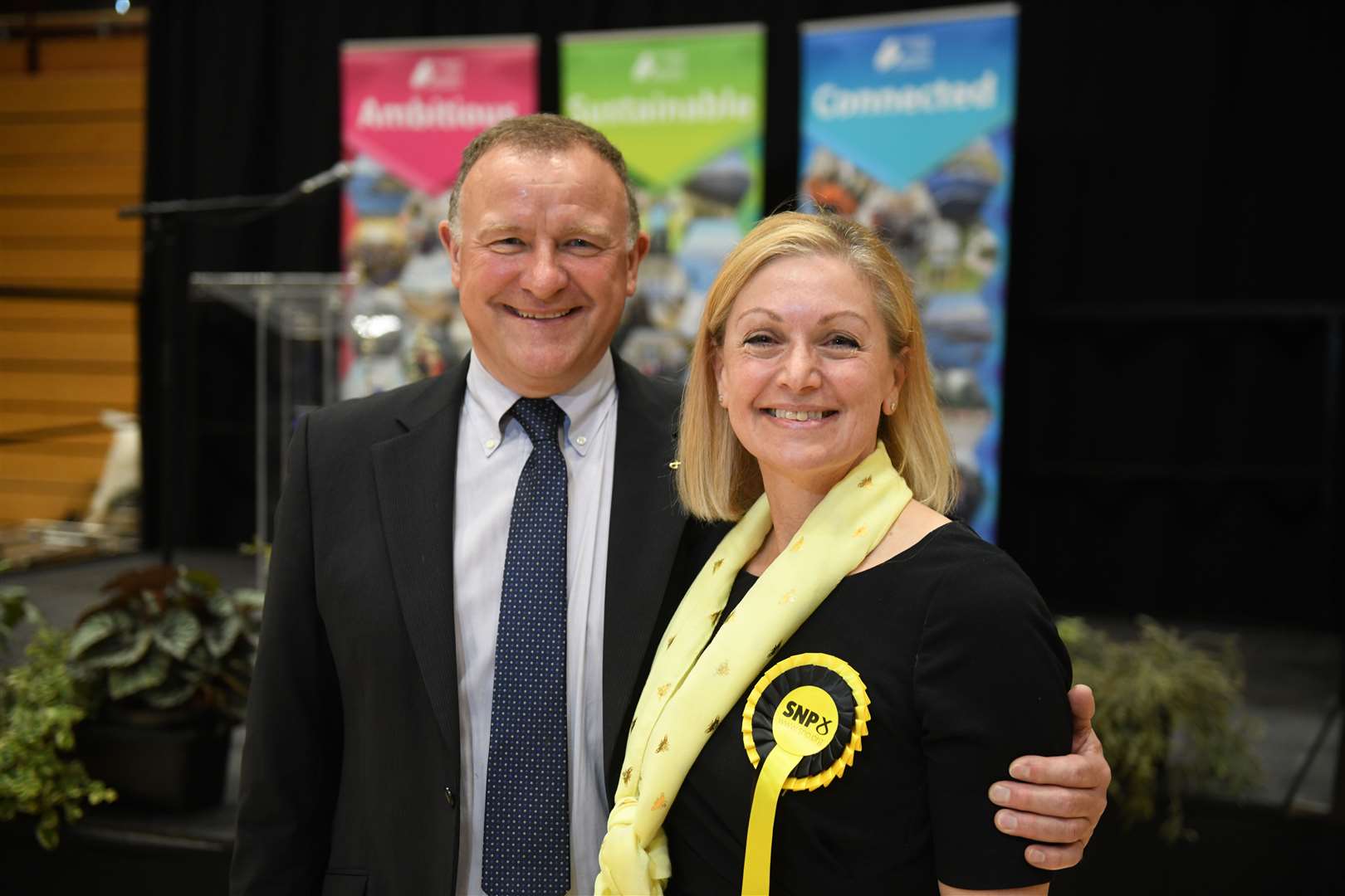 Drew’s wife Jackie was elected as a councillor this month. Picture: James Mackenzie.