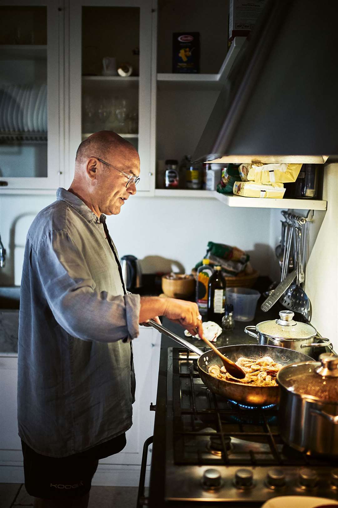 Gregg Wallace cooking. Photo: James Murphy/PA