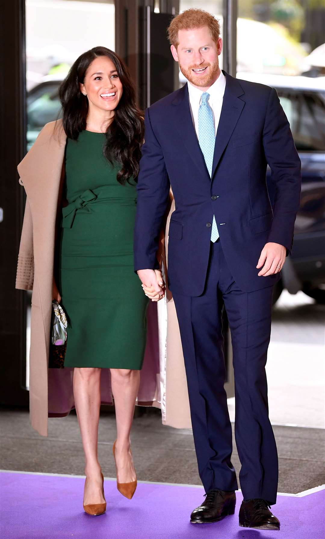The Duke and Duchess of Sussex arriving for a previous WellChild Awards in London (Toby Melville/PA)