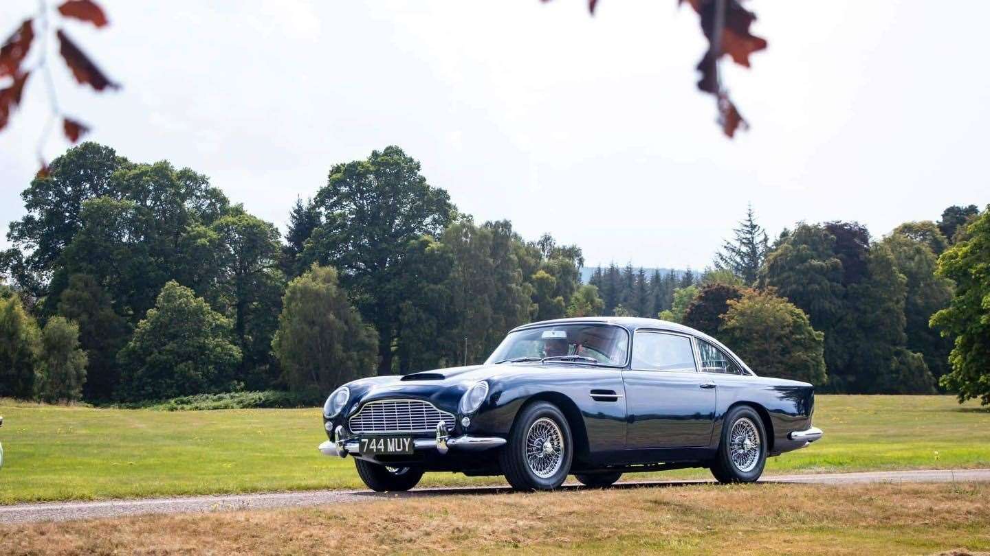 An Aston Martin DB4 will be among the stunning classic cars to feature.