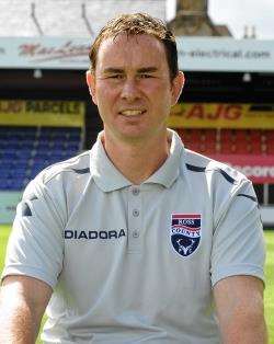 Ross County manager Derek Adams.