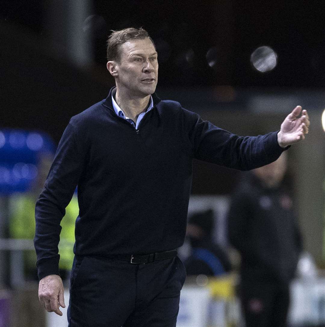 Duncan Ferguson was pleased with the effort his ICT squad put in against Airdrieonians. Picture: Ken Macpherson