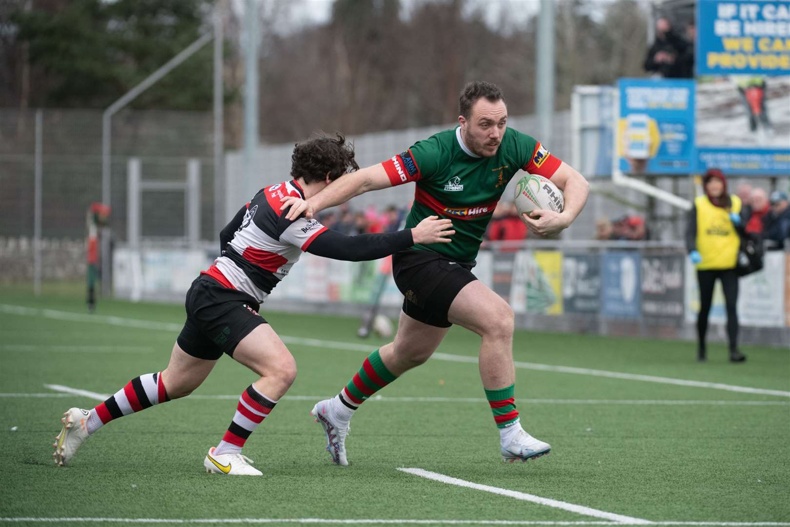 Magnus Henry runs in a try. Picture: Callum Mackay