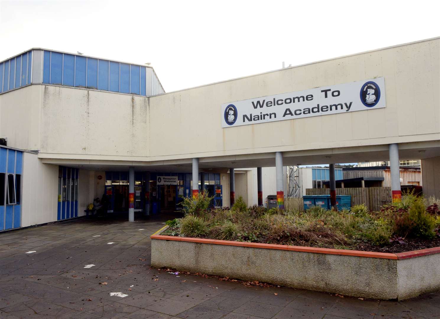 There is a long-term vision to replace the current Nairn Academy building. Picture: James Mackenzie