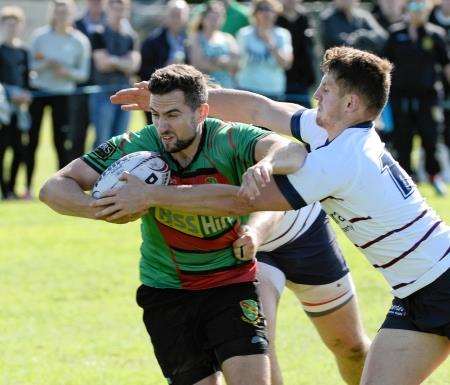Rory Cross scored his third try of the season on Saturday. Picture: Gary Anthony.