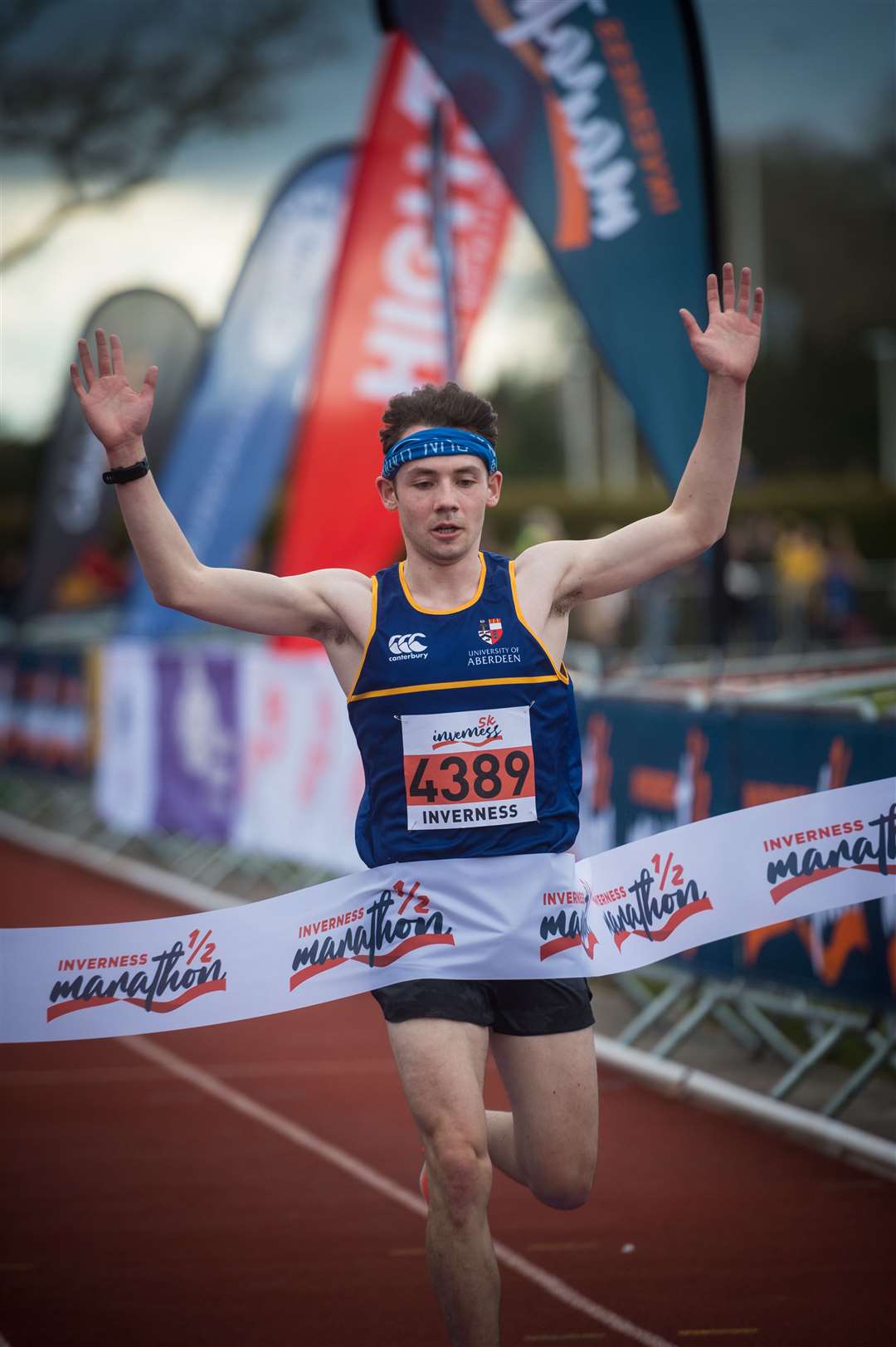 Medicine student claims victory on his debut at Inverness 5k