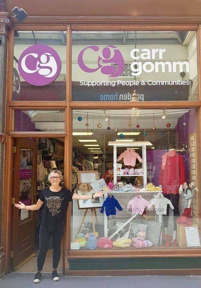 Ania Couston, Carr Gomm shop manager