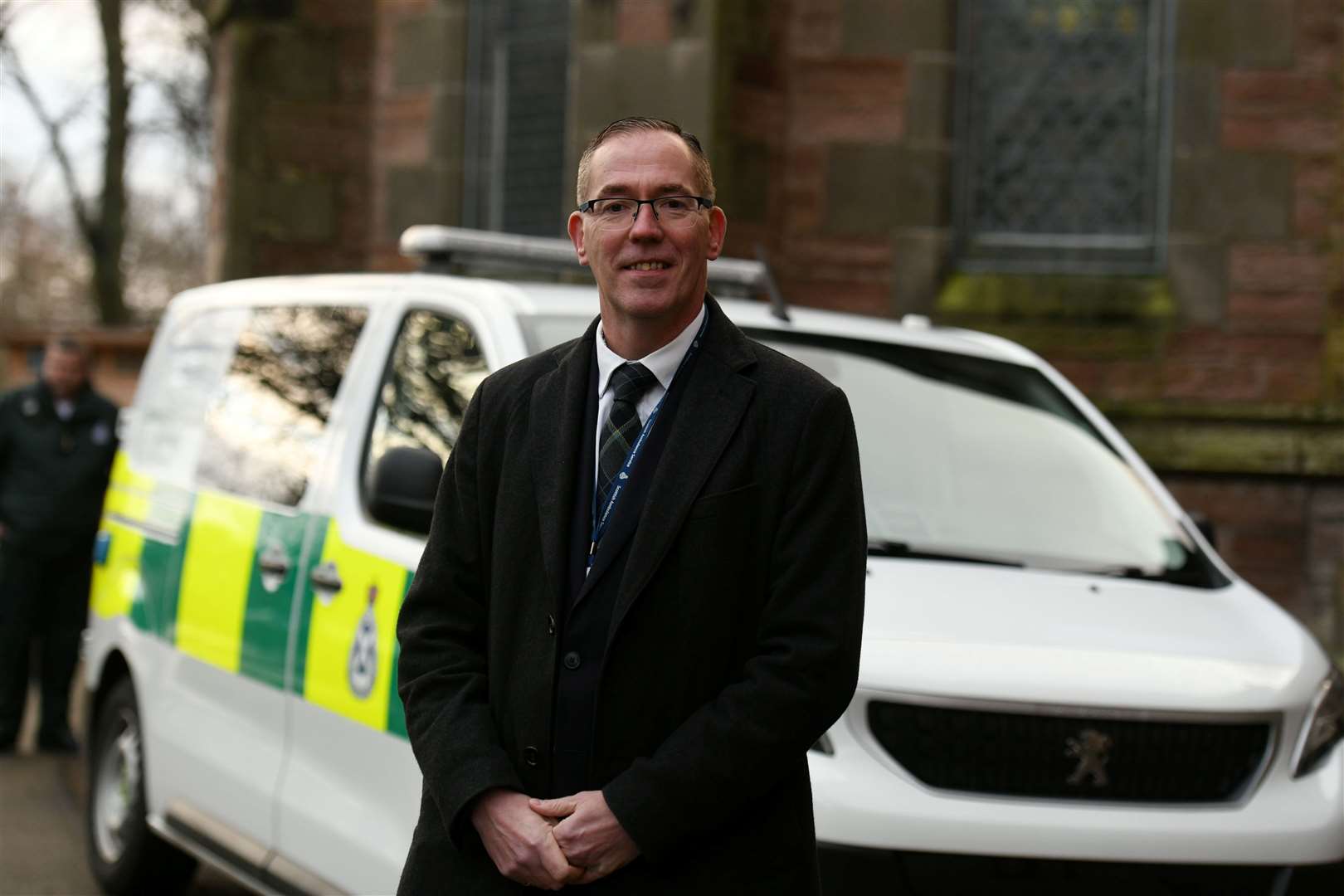 Michael Dickson Scottish Ambulance Service chief exec. Picture: Callum Mackay..