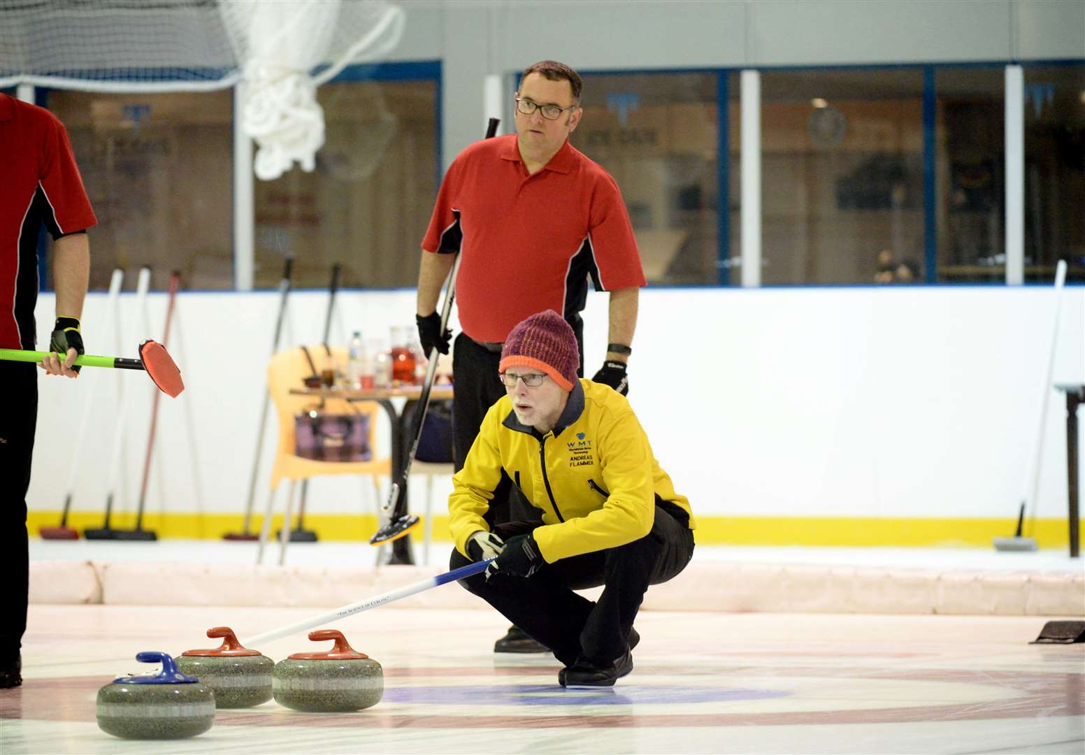 Highland Week of International Curling - Inverness Ice Rink...Picture: James MacKenzie..