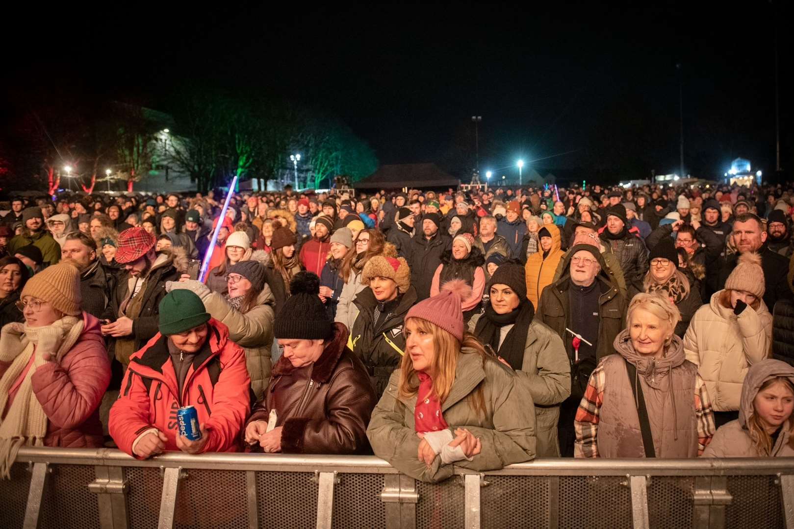 A crowd of 5000 people attended the event. Picture: Callum Mackay.
