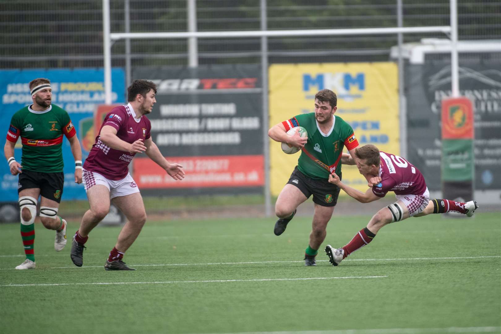 Highland Rugby Club can make it back-to-back victories away from Canal Park when they travel to Ayr. Picture: Callum Mackay
