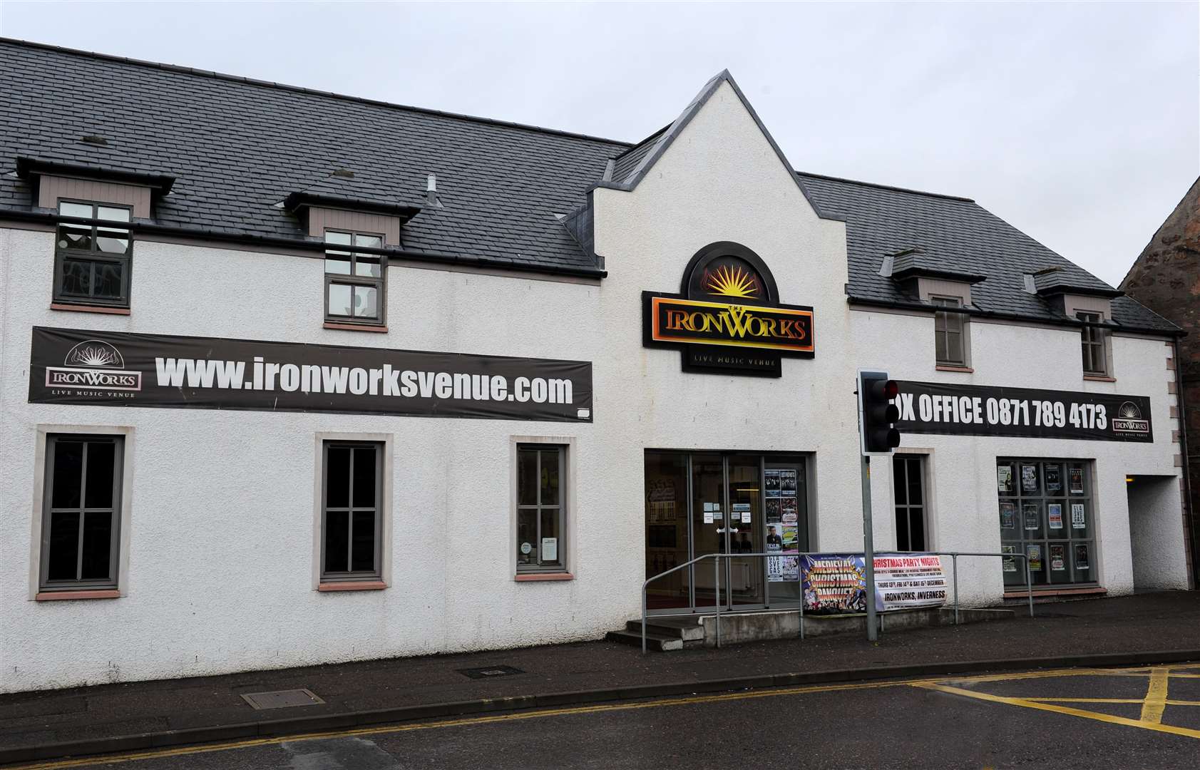 The Ironworks music venue in Inverness. Picture: Gary Anthony.