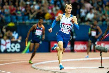 Bowie was part of Team Scotland's 4 x 400m relay team at the Glasgow Commonwealth Games.