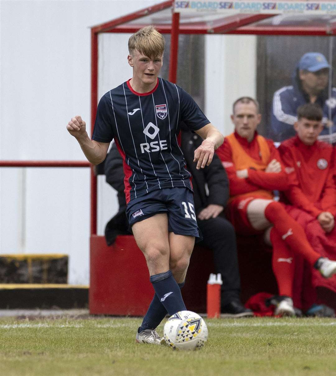 Andrew MacLeod is out on loan at Clachnacuddin from Ross County. Picture: Ken Macpherson
