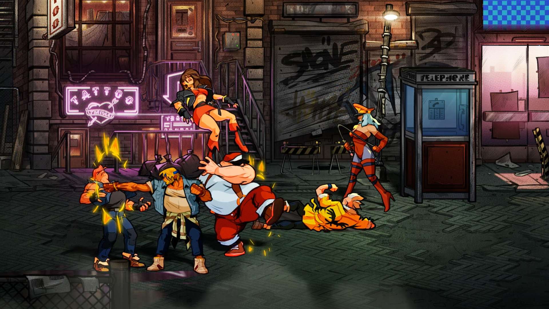 Streets of Rage 4. Picture: PA Photo/Handout