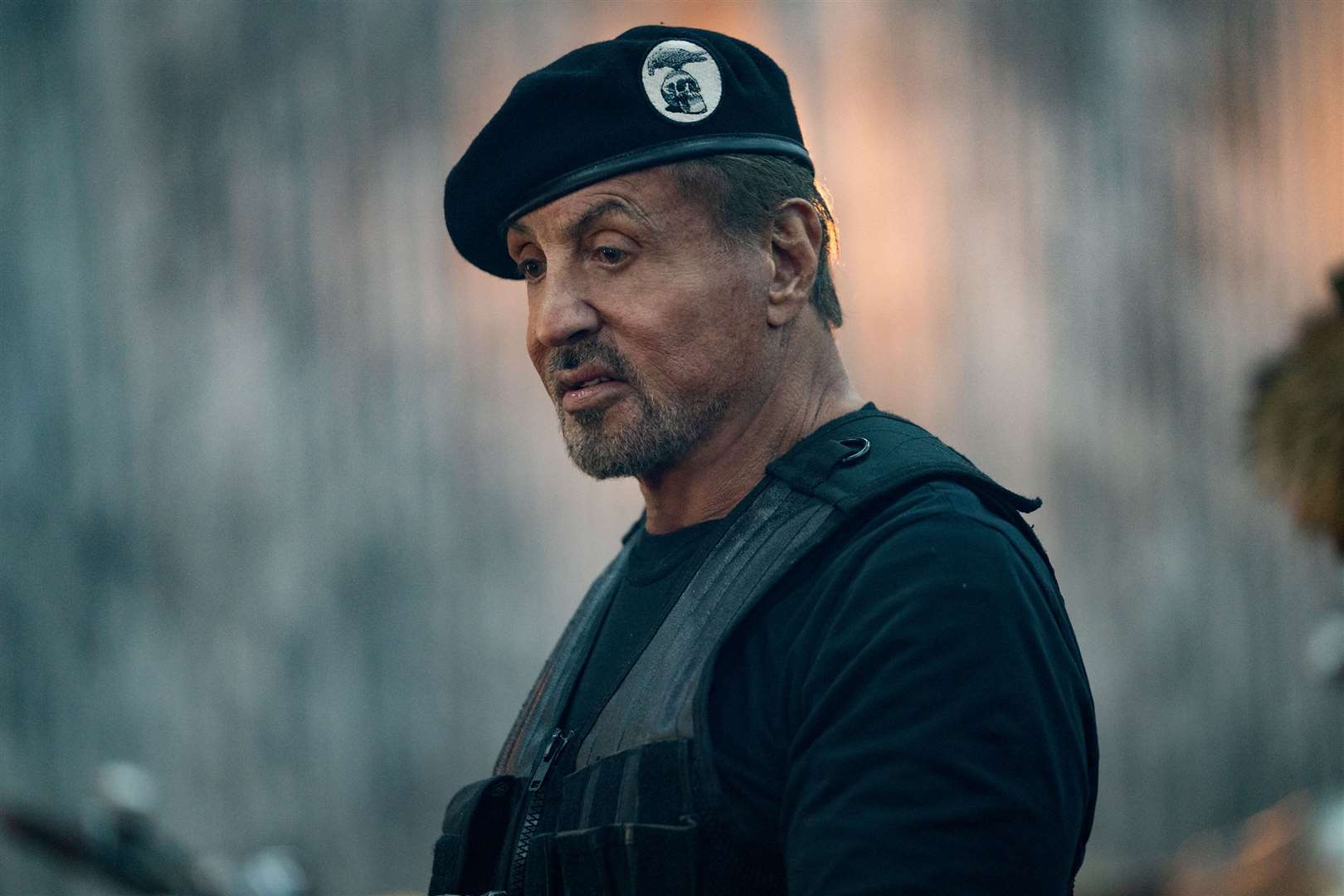 Expend4bles with Sylvester Stallone as Barney Ross. Picture: EX4 Productions, Inc /Lionsgate/Yana Blajeva © 2023 PA Media
