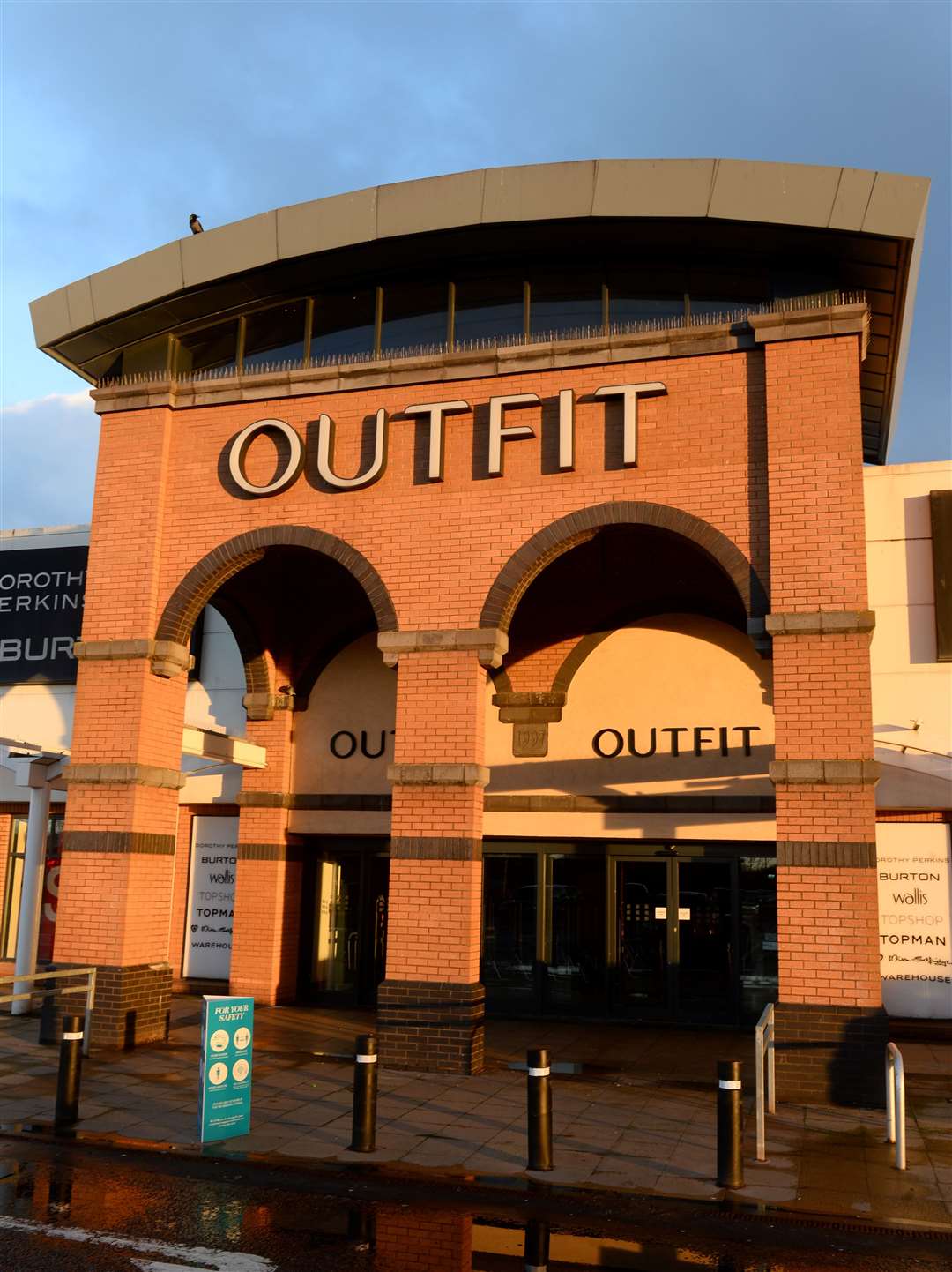The former Outfit store at Eastfield Way retail park.