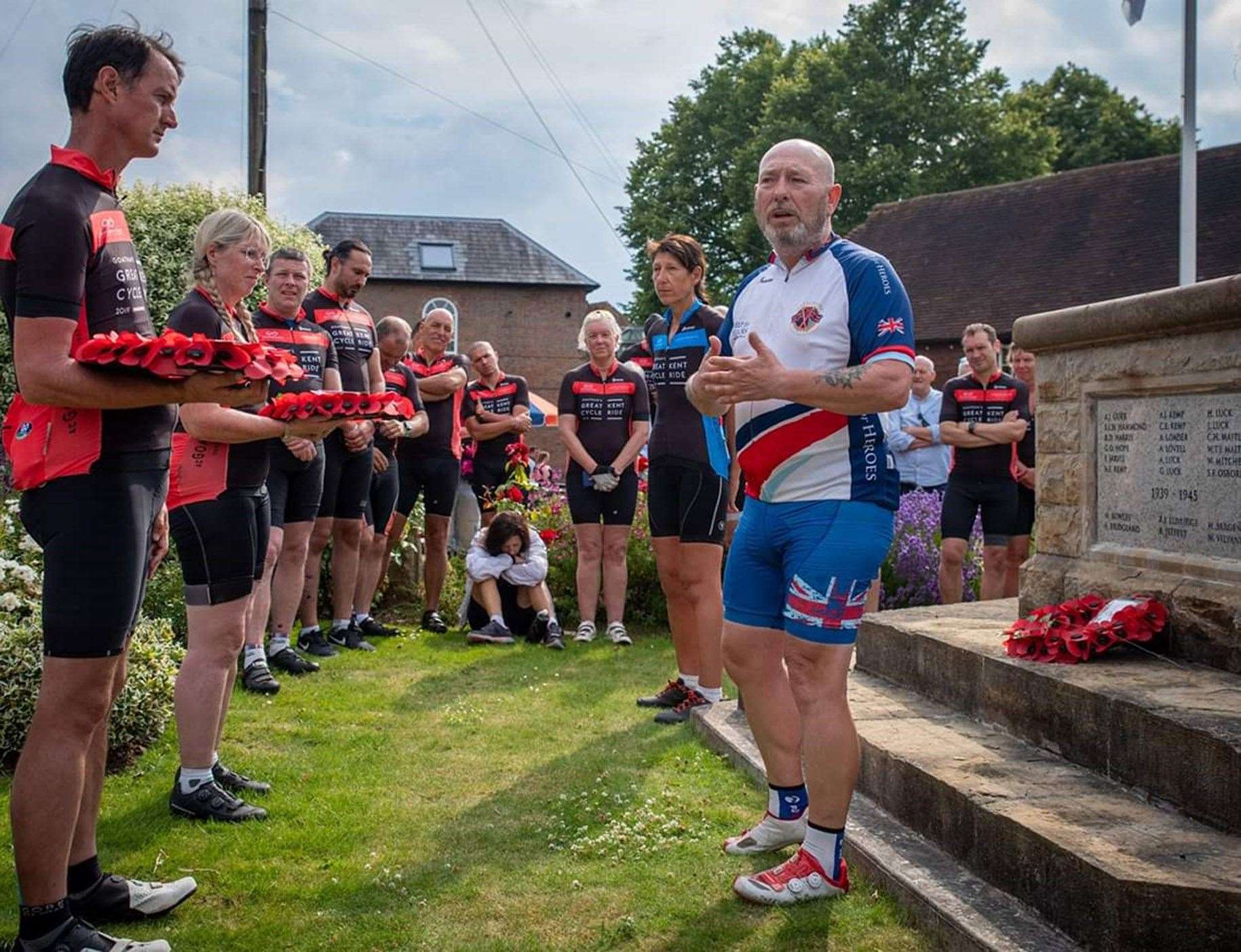 Army veteran Steve Craddock has organised and been involved in more than 50 cycle-based fundraising events (Steve Craddock/PA)