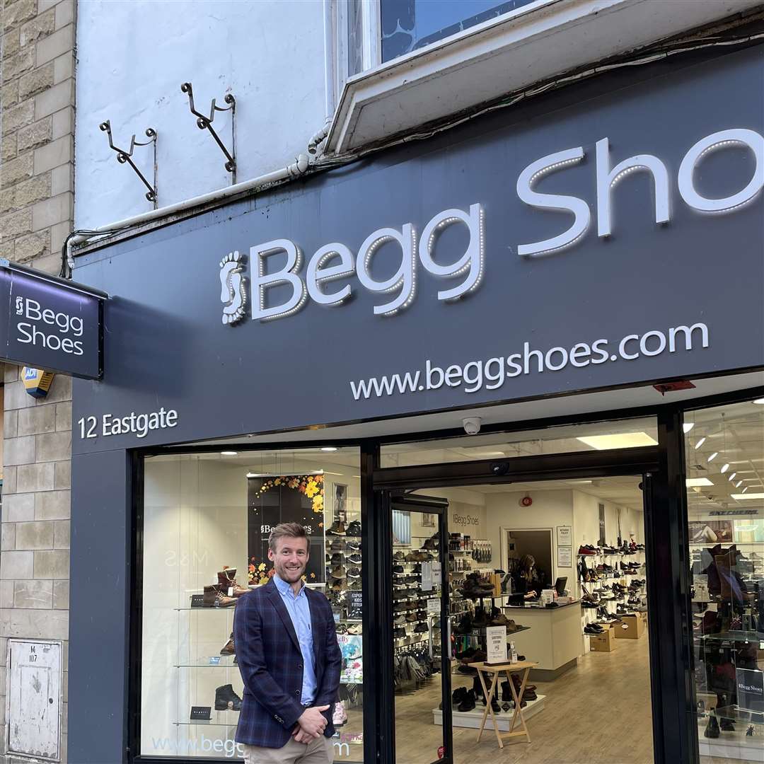 Beggs Shoes MD Donald Begg.