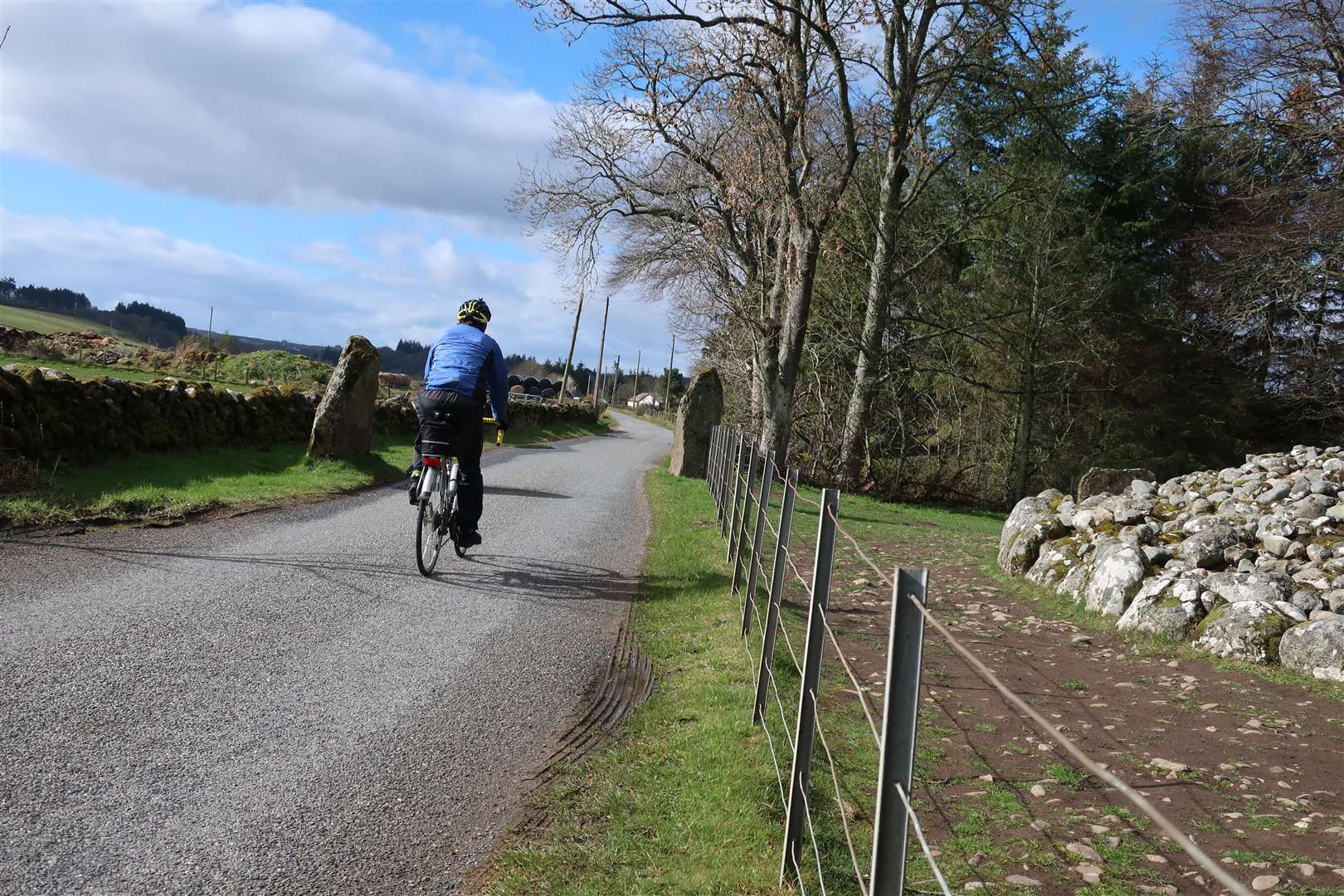 It's still OK to get out on the bike and enjoy the countryside and fresh air.
