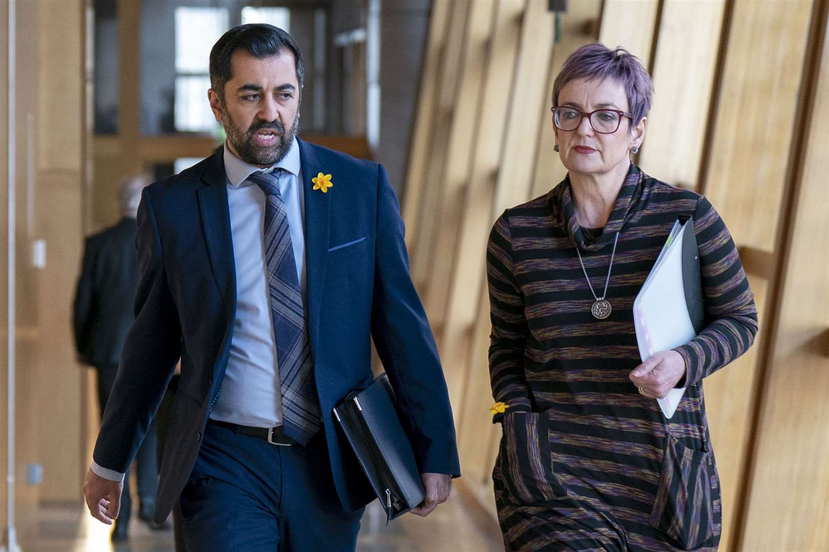 Margaret Caldwell will meet with Humza Yousaf and Angela Constance next week (Jane Barlow/PA)