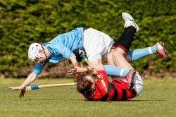 The MacTavish Cup clash between Glenurquhart and Caberfeidh was fiercely contested. Picture by Neil G Paterson.