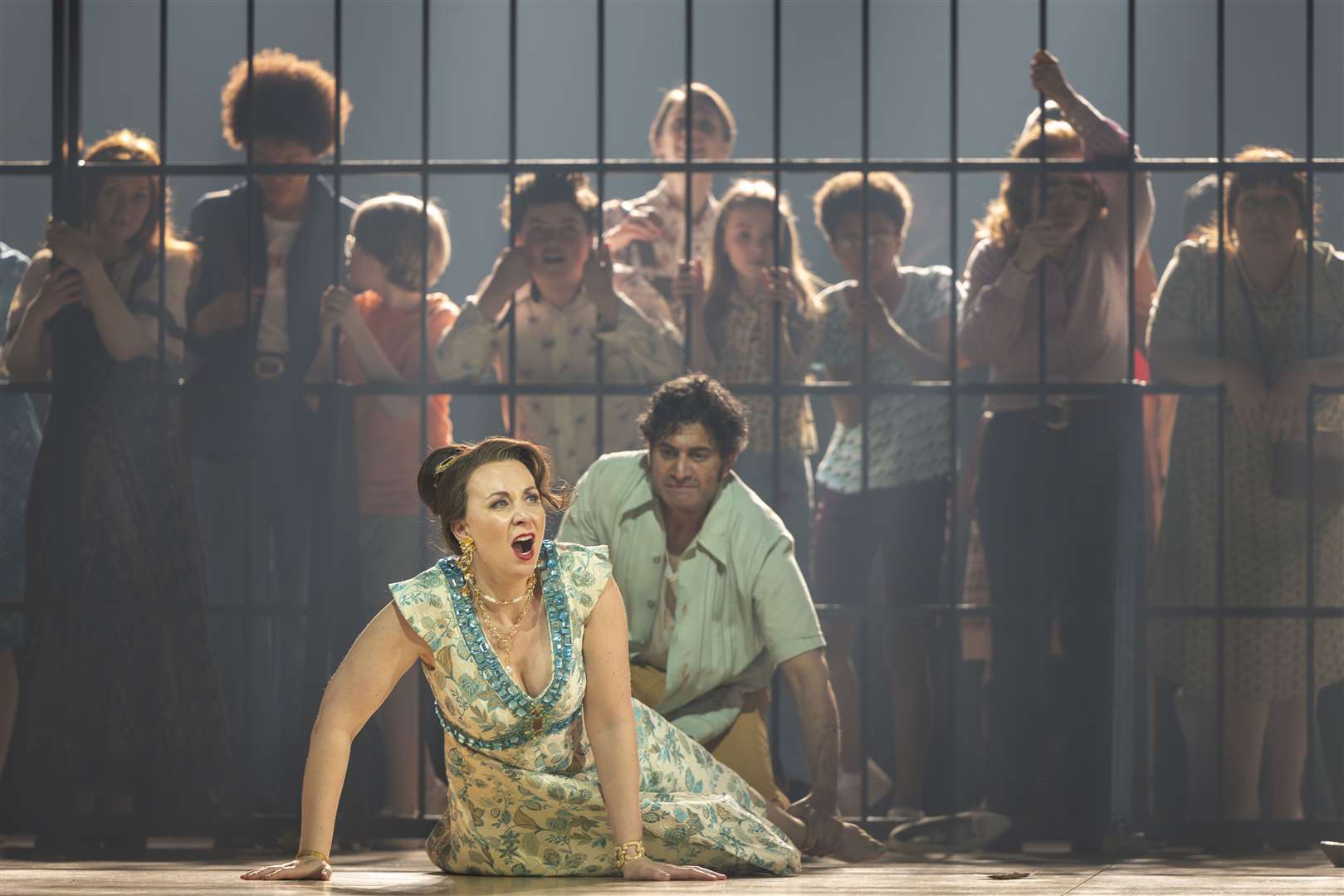 Justina Gringyte with Alok Kumar (Don Jose) in Carmen. Picture: James Glossop
