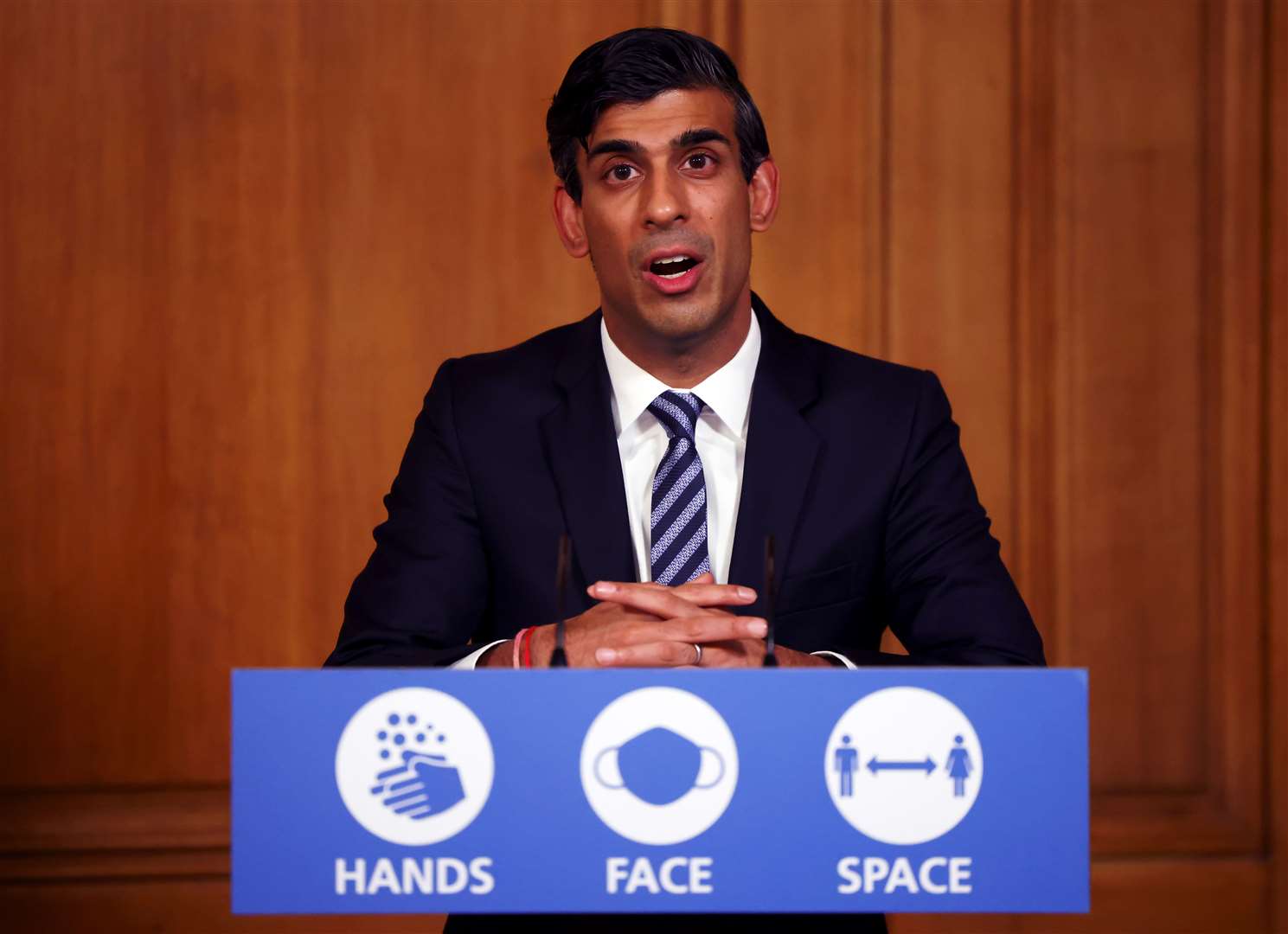 Chancellor Rishi Sunak is expected to introduce the rules (Henry Nicholls/PA)
