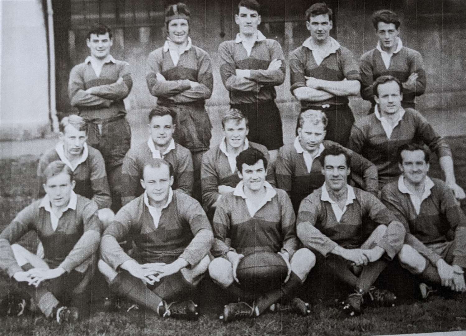 Highland RFC players from the early 1960s.