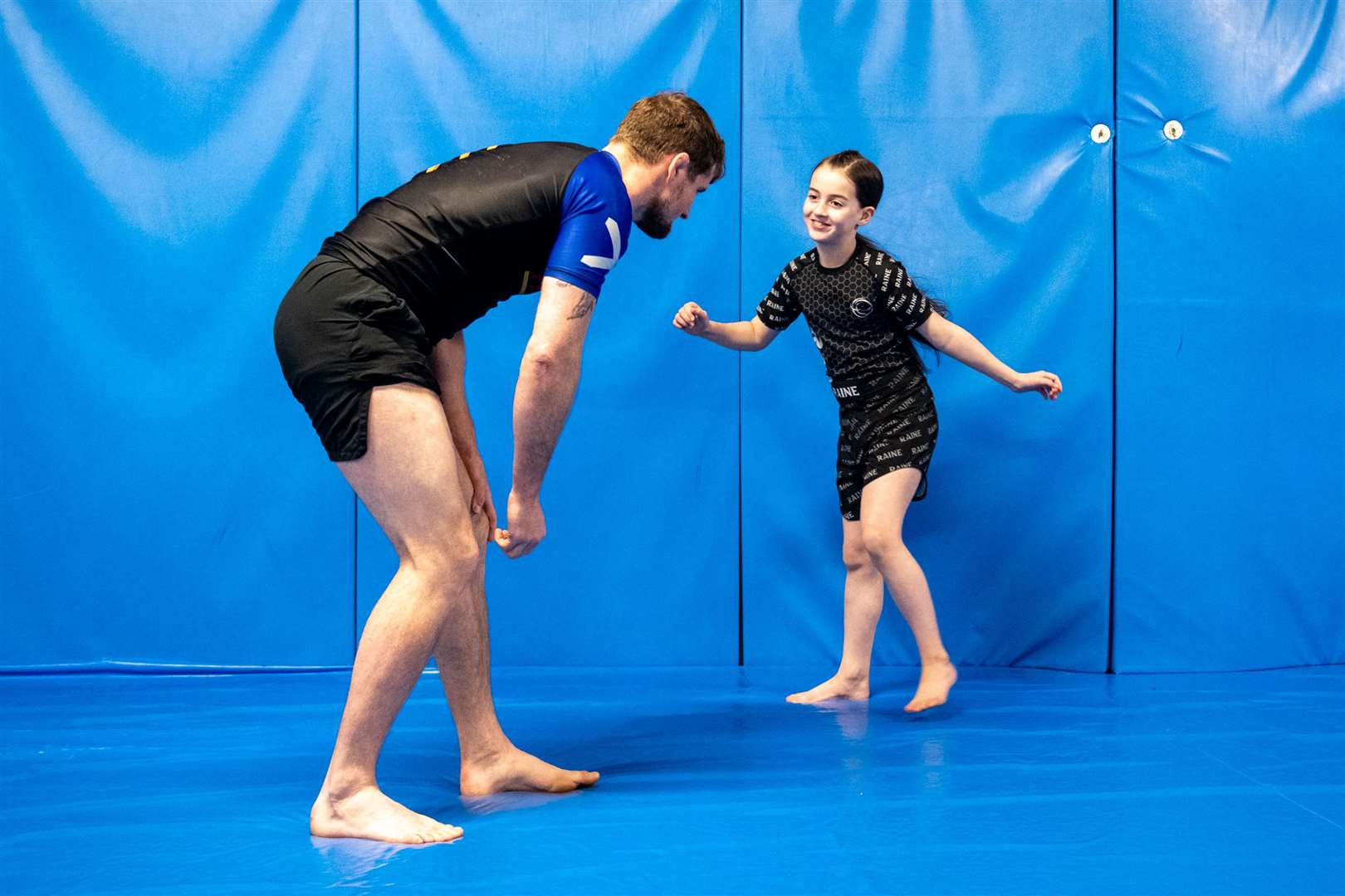 Although a fanatic of the sport, spending almost 20 hours a week training, it was the first time Niamh Ross had actually attended a MMA show. Picture: Jessica Fulton