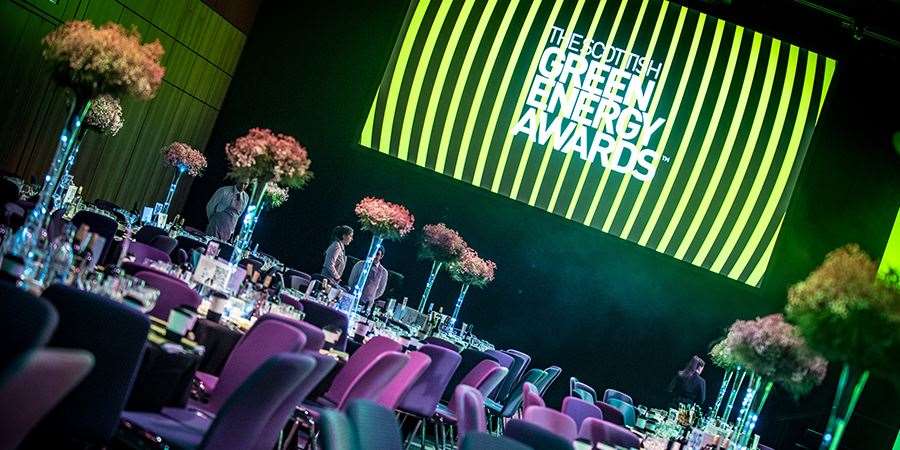 This year's Scottish Green Energy Awards take place on December 5 in Edinburgh.