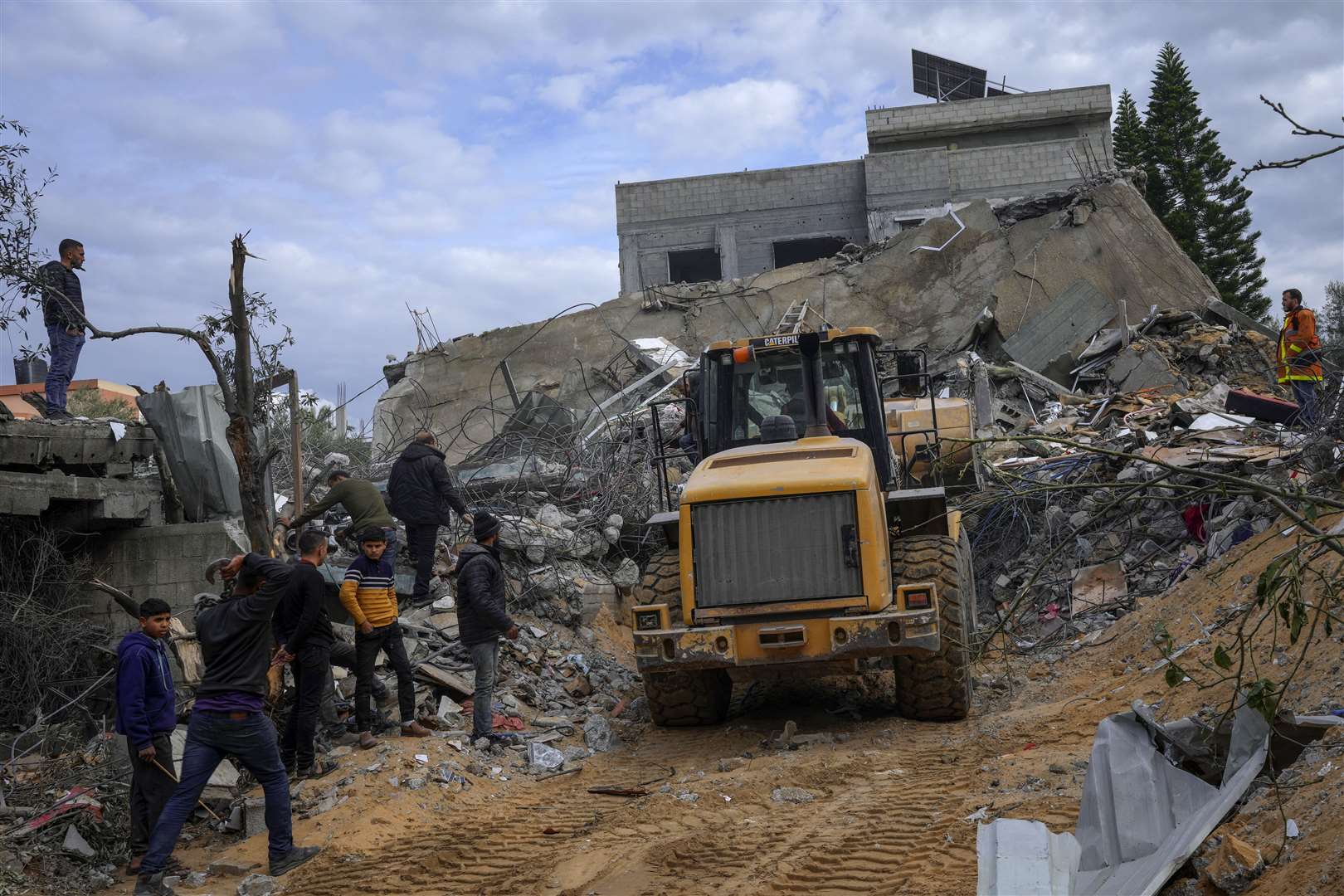The Israel-Hamas conflict has been raging for more than four months (Adel Hana/AP)